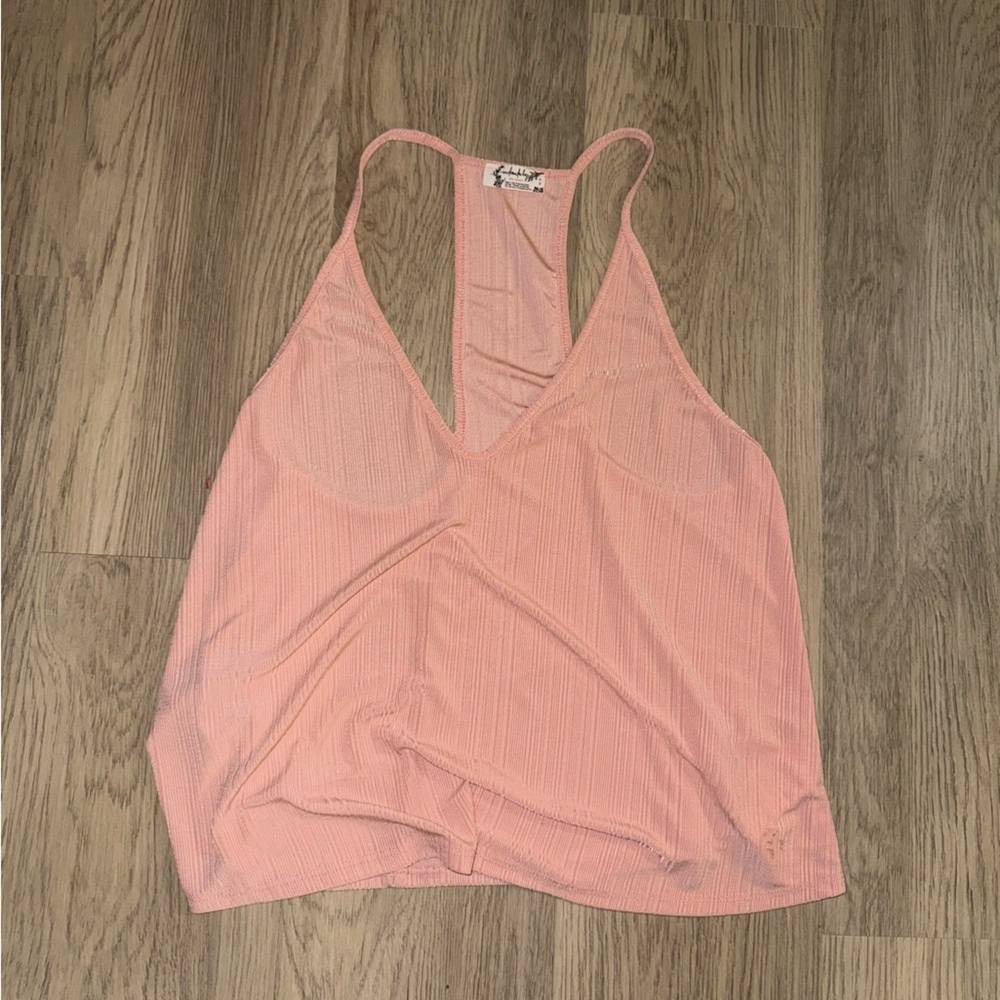 Free People Blush Pink Sleeveless‎ Top